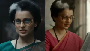 Kangana Ranaut as Indira Gandhi in EmergencyJPG